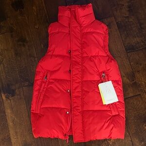All in Motion Bright Red Puffer Vest